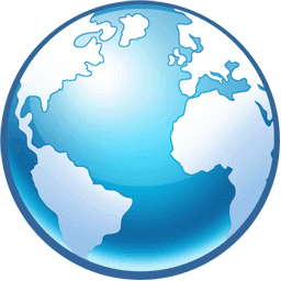 world globe image